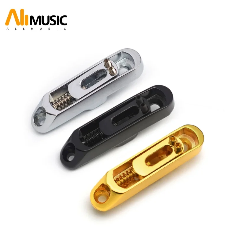 Individual Guitar Bridge 10.5x49.5mm Single String Bridge Body Trough String Split Type Guitar Bridge Guitar Parts