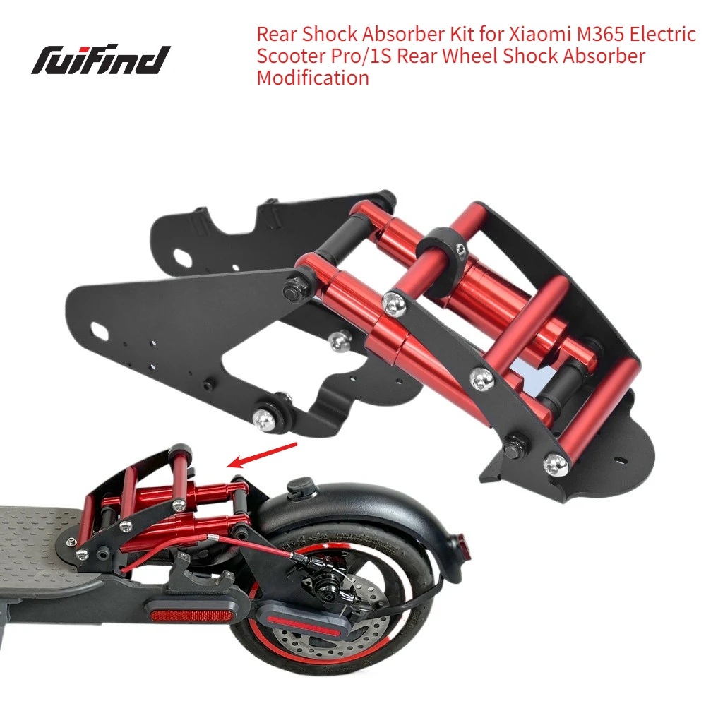 DIY Electric Scooter Shock Absorber Replacement Parts for M365/1S/PRO/M1/F2/F20/F25/F30/F40/MAXG30/G30D/G30LP - Customizable