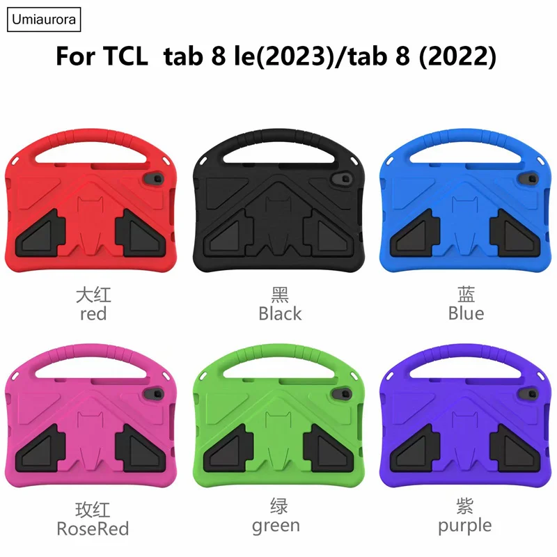 Kids Safe Portable EVA Cover For TCL Tab 8 LE 4G 8.0 inch 2023 Tab8 8