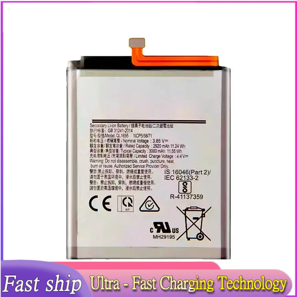 

Durable High Performance 3000mAh For Samsung Galaxy A01 QL1695 Mobile Phone Battery