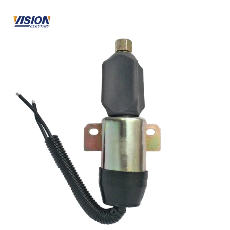12v Diesel Engine Part Shut Down Stop Solenoid Valve New 237100 ED340000