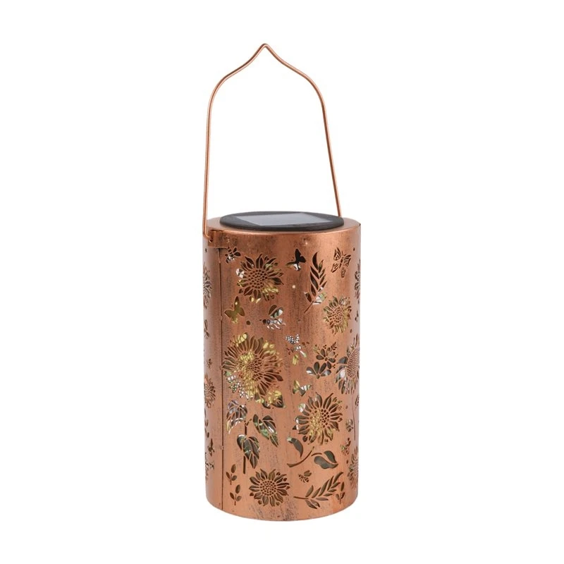 Cost Effective Outdoor Waterproof Solar Lanterns Colorful LED Sunflower Garden Decorated Lights Powered By Sunlight