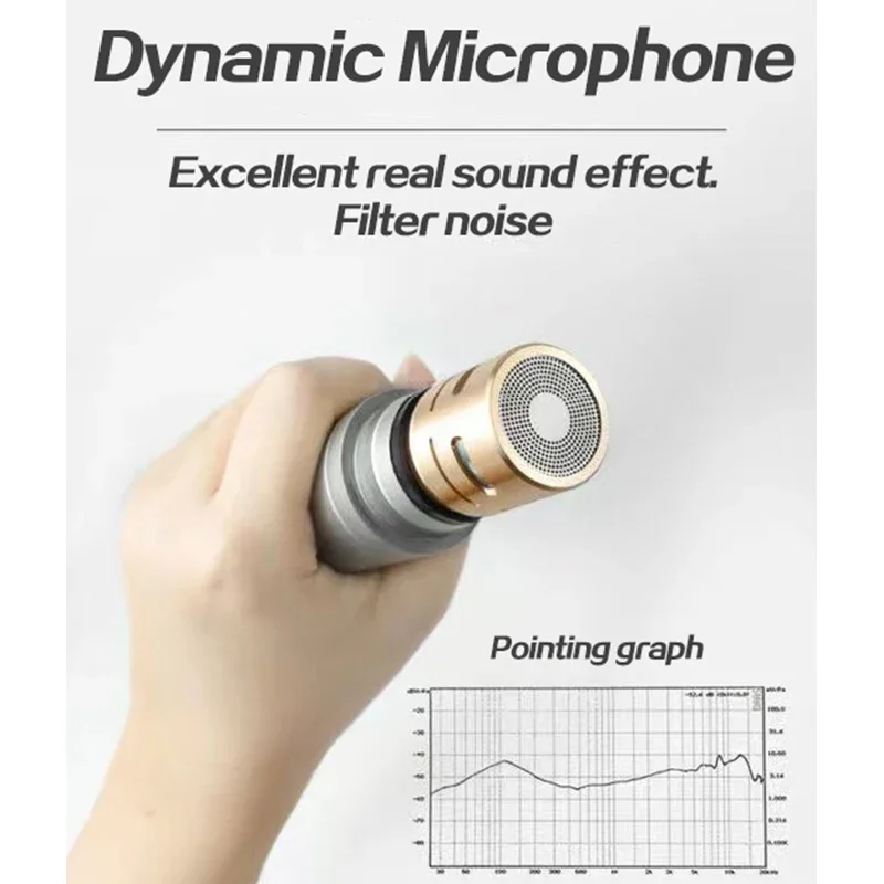 Free Shopping Profession Microphone Capsule Mic Head Replacement Mic Core High-Fidelity Voice Pickup,Mic Parts Dynamic