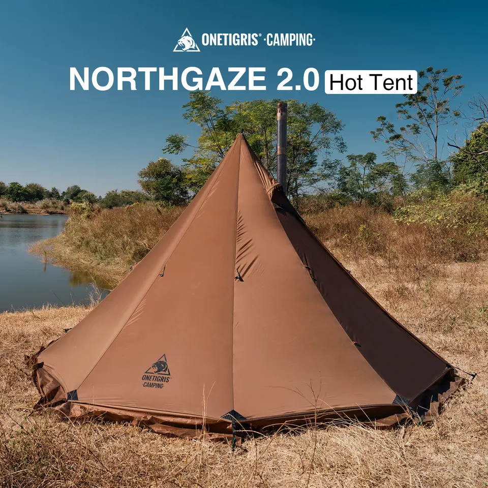 OneTigris Northgaze 2.0 キャンプテント スノースカート付き 軽量