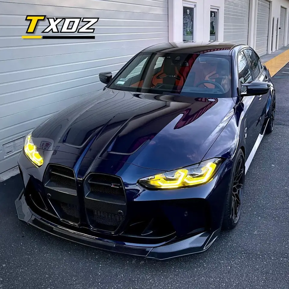 LEDレーザーヘッドライト,昼光,青と黄色,BMW 4 ',g22,g23,g26,g80,g82