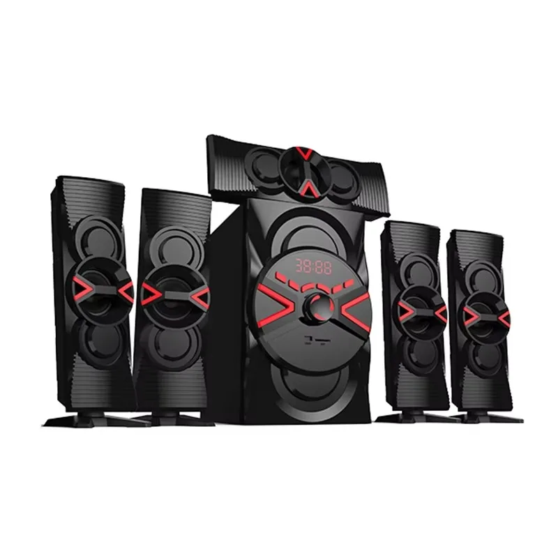 

Home Theater Speaker System 5.1 Karaoke Music System, Home Theater System 51
