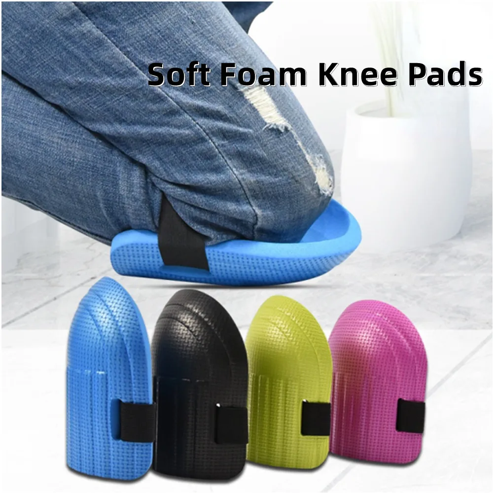 

1pair Knee Protection Pad Tile Mud Workers Knee Paste Floor Brick Artifacts Moisture Thickening Brick Garden Manual Work Tools