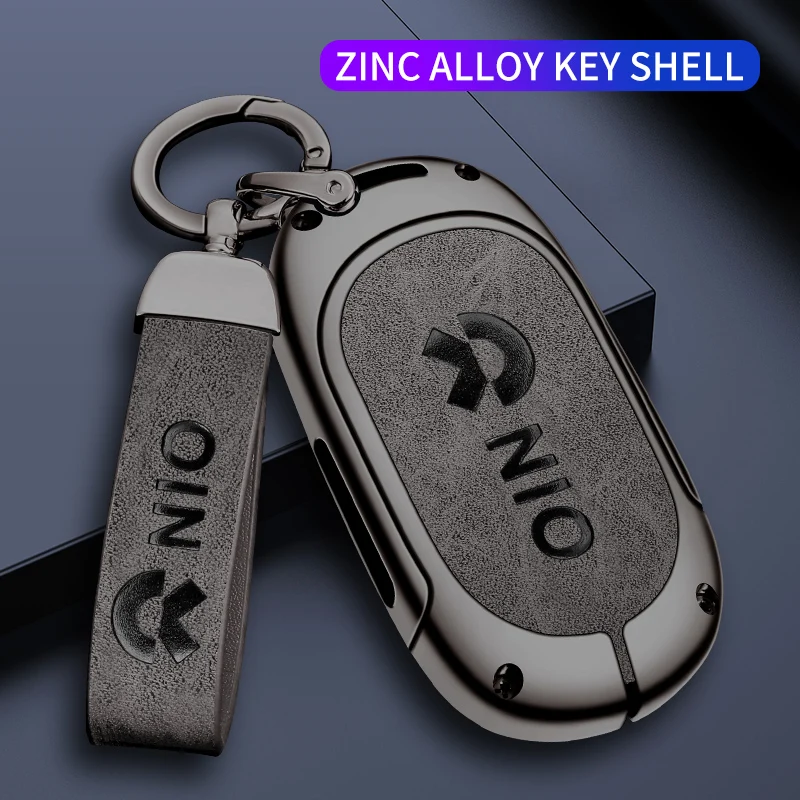 Car Remote Key Cover Case Key Bag Shell Holder Protector For Nio EC6 EP9 ES3 ES6 ES7 ES8 ET5 ET7 EL7 EVE ET Preview Accessories