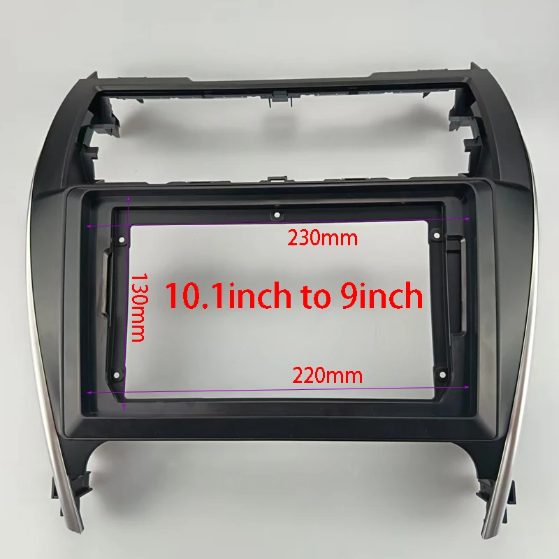 7/9/10.1inch Car Radio Frame Kit For TOYOTA Camry 2011-2015 USA Version Auto Stereo Center Console Holder Fascia