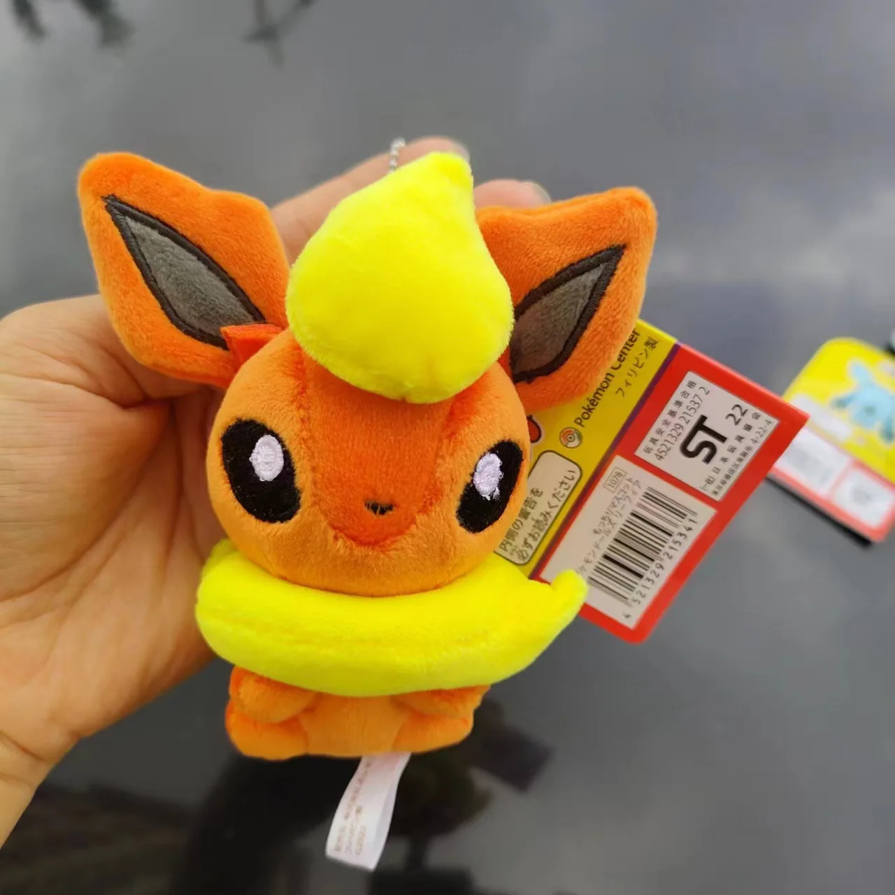 Pokemon Eevee Cartoon Key Ring Action Figure Collectible Souvenir Doll Ornament Backpack Decoration Birthday Gift For Kids Toys