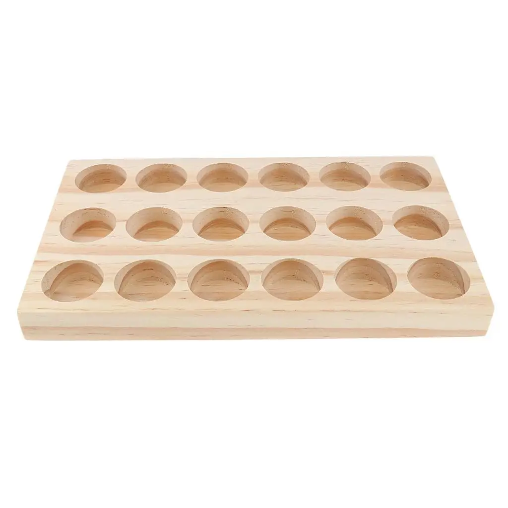 Natural Essential Oil Roller Bottles Cosmetic Display Holder Rack Shelf