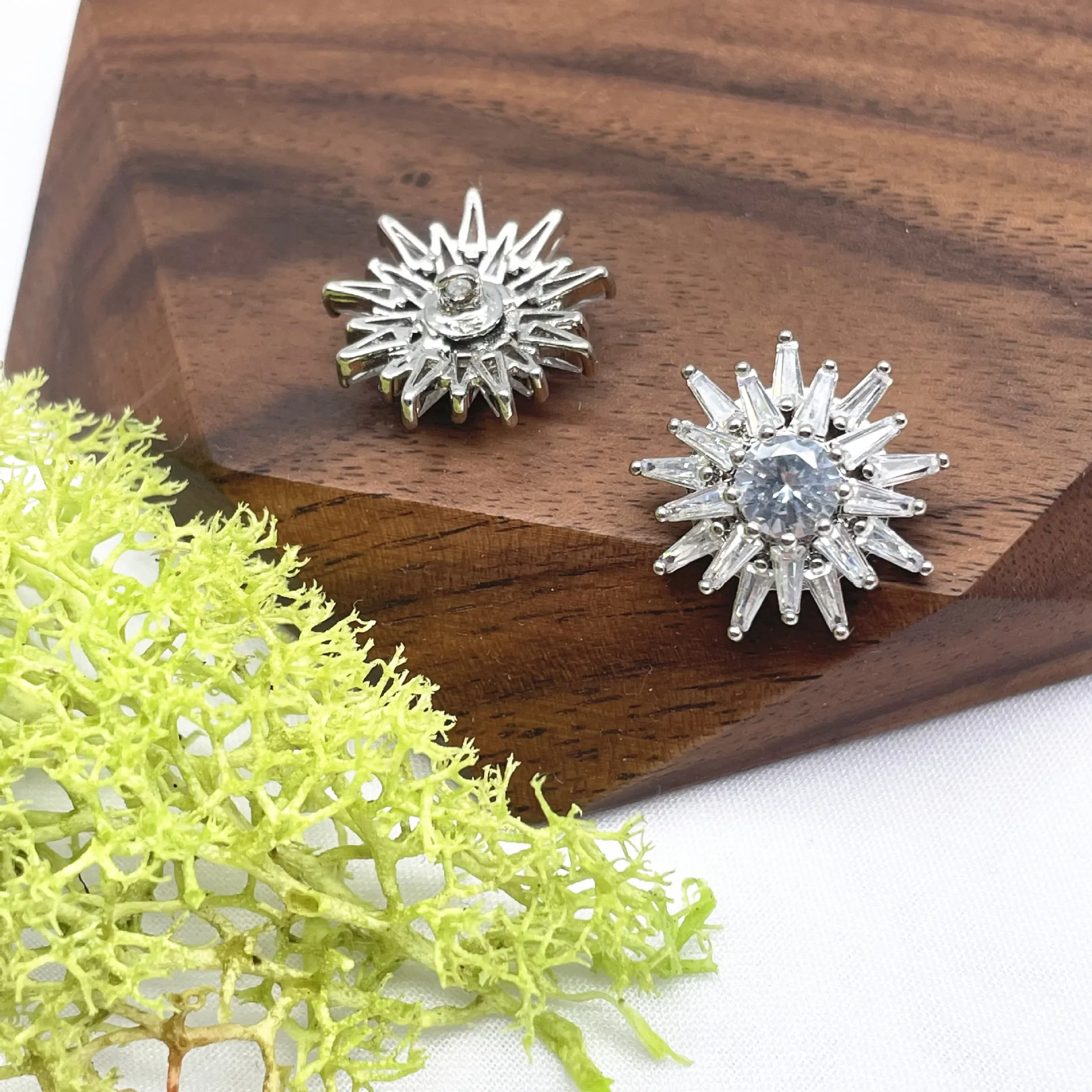 

5 шт., пуговицы со стразами и кристаллами, медная пуговица с цирконом для свитера, пальто, кашемировый вязаный кардиган, декоративный