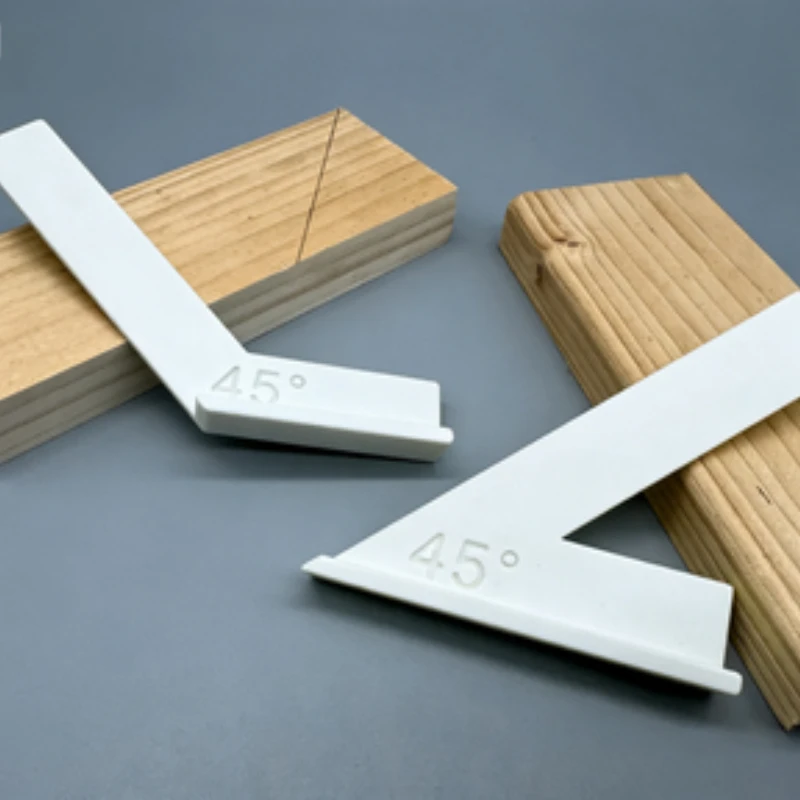 2pcs of 45° Angled Stop Angle Rulers Woodworking Marking And Positioning Tools 45-Degree Angled Cutting And Alignment Wholesale