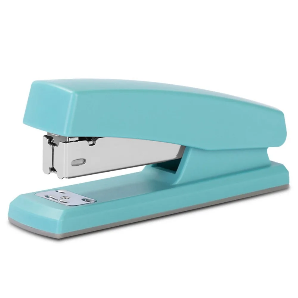 20 Sheets,12 size Lightweight Stapler Medium Size Smooth Surface 12 Size Staple Portable Ergonomic Paper Stapler Administrator