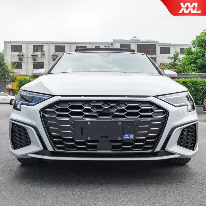 For Audi A3 8Y S3 2021+ Grille Trim Frame Exterior Tuning Accessories Automobiles Parts Air Intake Grille Frame Auto Parts