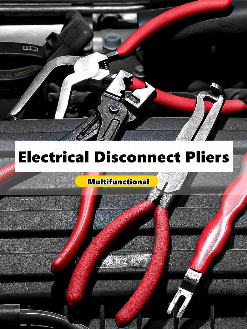 

Motorcycle Automotive Electrical Disconnect Pliers & Connector Separator Multi-purpose Pliers For Separating Oil Pipes