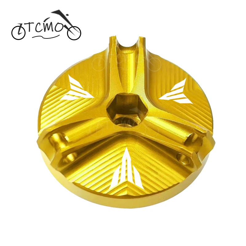 Motorcycle Fashion CNC Engine Oil Filler Cap Oil Plug Cover For YAMAHA MT10 MT03 MT 125 07 03 10 01 MT-07 MT03
