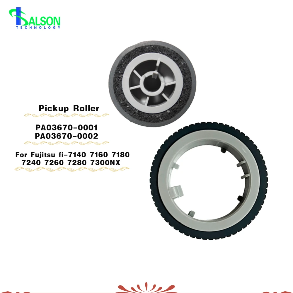 1 conjunto compatível com rolo de captação de longa duração PA03670-0001 aplicável ao Fujitsu fi-7140 7160 7180 7240 7260 7280 7300NX