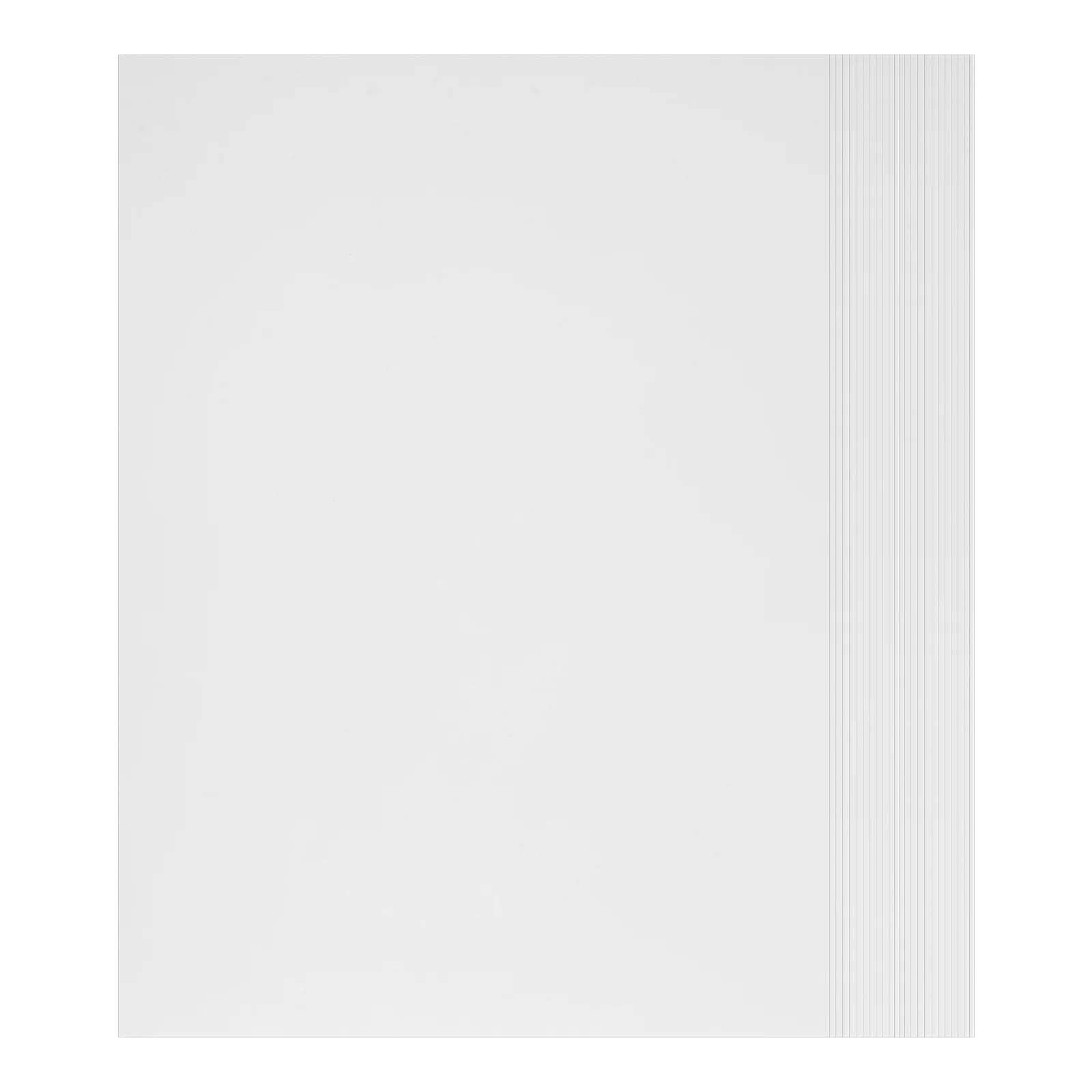 30 Sheets Printable Vinyl Sticker Paper Self Adhesive Label Sheets for Clear Vivid Printing Uses Printer Sticker Paper