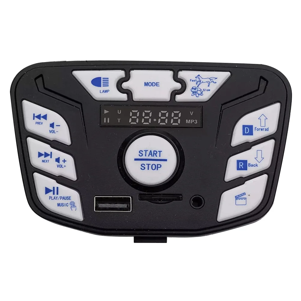 JR1927M-12V Control Unit JR1927M Music Player For Children's Ride-On Car Speed Adjustment Music Playing Original Appearance