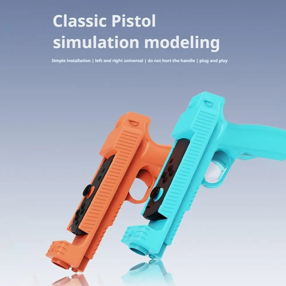 2PCS Controller Shooting Game Stock Gun Shape For Switch 2 Game Accessories Easy Install - Image 5