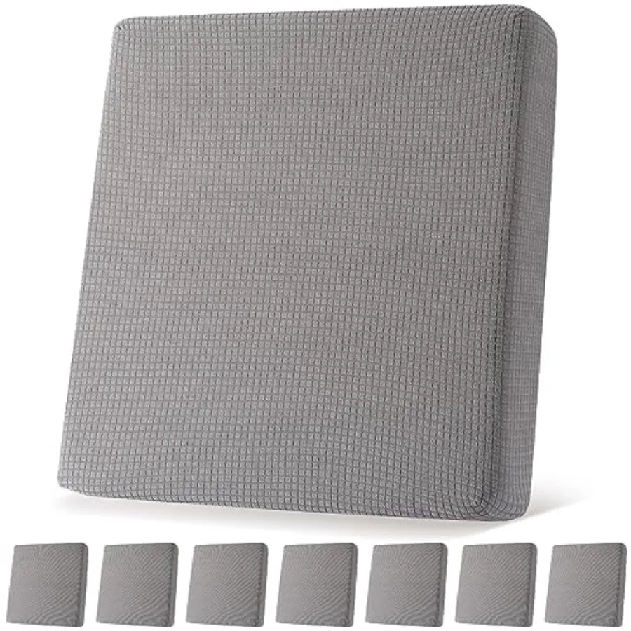 

8 Patio Stretch Sofa Cushion Covers Outdoor Cushion Covers Replacement Couch Slipcovers Sofa Seat Cover Soft Chair Cover Furnit