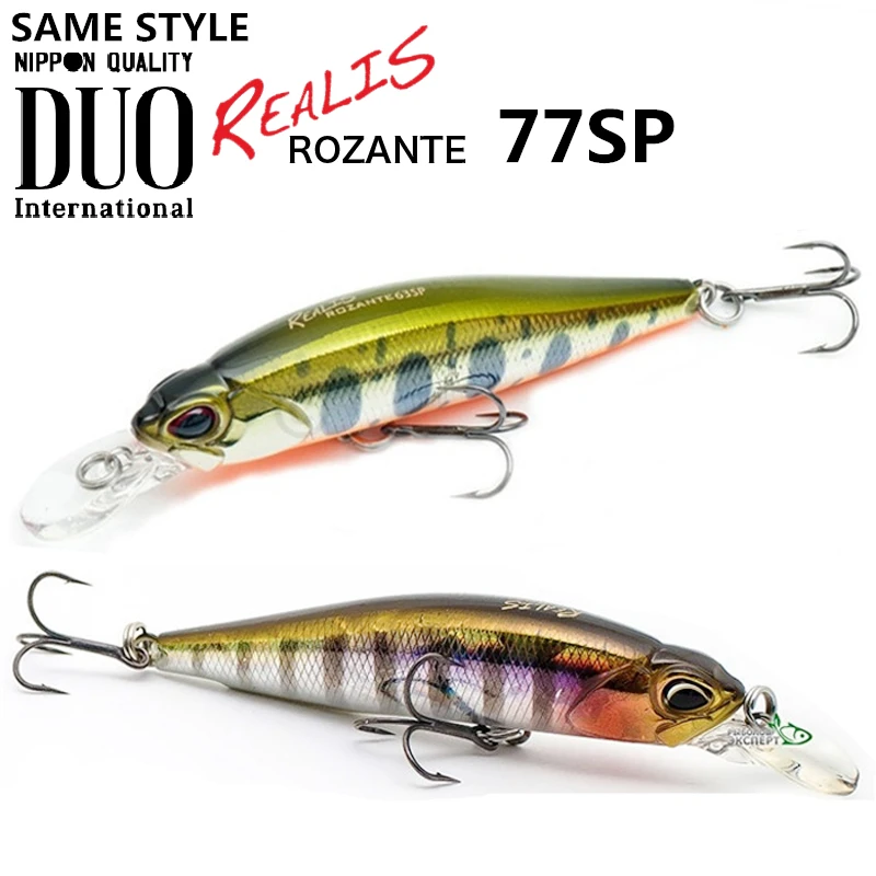 LURETV Japan's new DUO SAME STYLE hover lure Rozante 77SP draw stop Minotaur hook bait