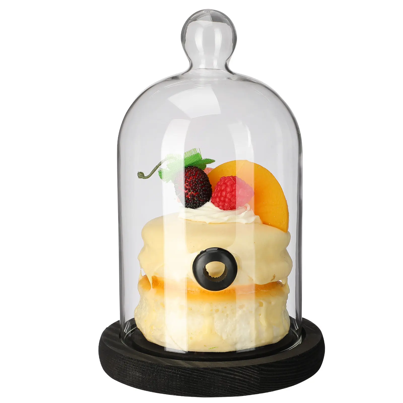 

Набор из 1 термостойкой прозрачной крышки для еды: для десертов, хлеба, закусок, западной кухни, защита от холода и жара