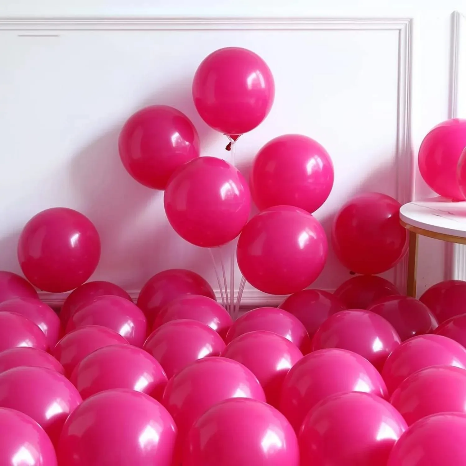 1 Set Rosa-Rote Ballongirlande Bogen-Set Geeignet für Rosa Schleifen-Brautparty, Geburtstag, Muttertag, Valentinstag Geschenke – Detail 5
