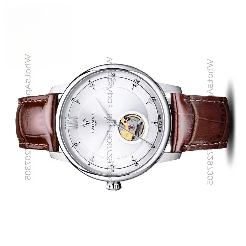 56565 Time Island Watch Shanghai Watch Thin Hollow Automatic Mechanical Stylish Simple Men's Watch