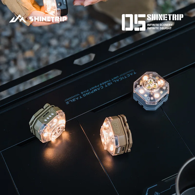 ShineTrip Multifunctional Camping Light Magnetic Headlamp with Automatic Sensor Waterproof and Long Battery Life