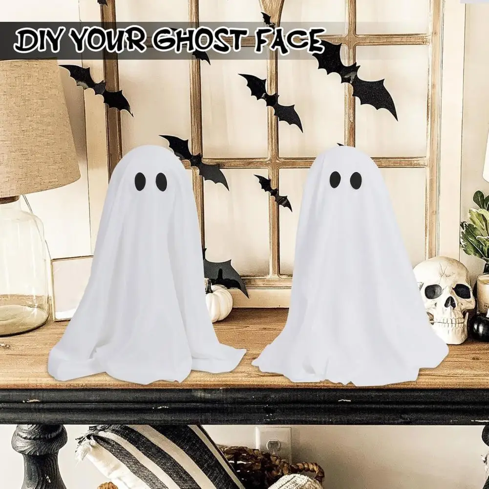 Halloween Party Decor Ghost Statue Spooky Ghost Decorations String Lights for Halloween Home Parties Festivals for Indoor