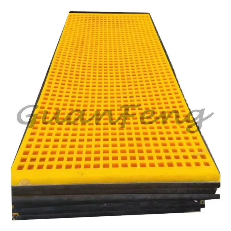 Wear‑Resistant Polyurethane Dewatering Screen Panels, Replacement Parts for Mining Quarry Vibrating Screen Crusher Equipment