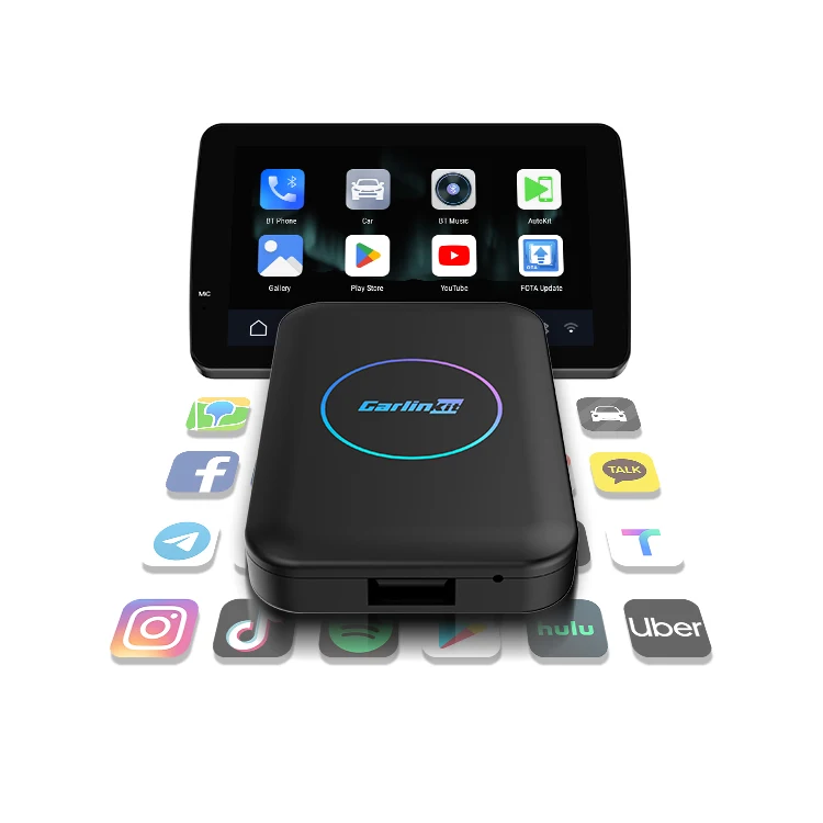Factory NEW Carlinkit Wireless Carplay USB Wireless Adapter Smart Box Android Auto Youtube Small Aibox Carplay Wireless