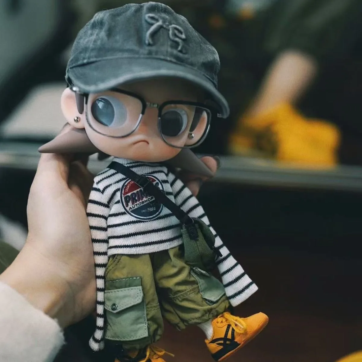 Fashion Casual Sweater Outfit Set For 1/8 Zsiga Movable Action Figure, Handmade BJD Doll Clothing Only (Doll Excluded)