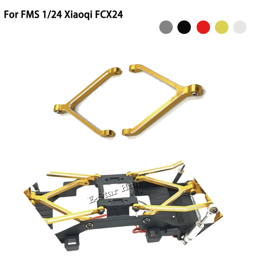 

Chassis Fixed Upper Link for FMS 1/24 Xiaoqi FCX24 OP Accessories Metal Upgrade Parts Kit Rc Model Crawler Car Truck Buggy