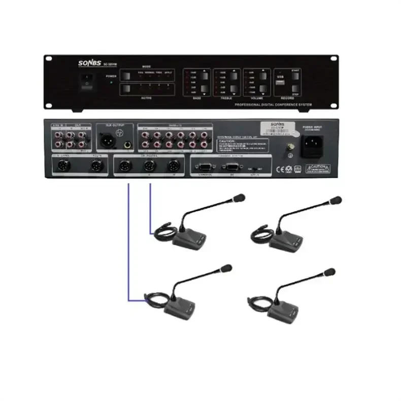 

12 Channels Multi Languages Simultaneous Interpreter Translation Console Unit For Digital Interpretation Conference System