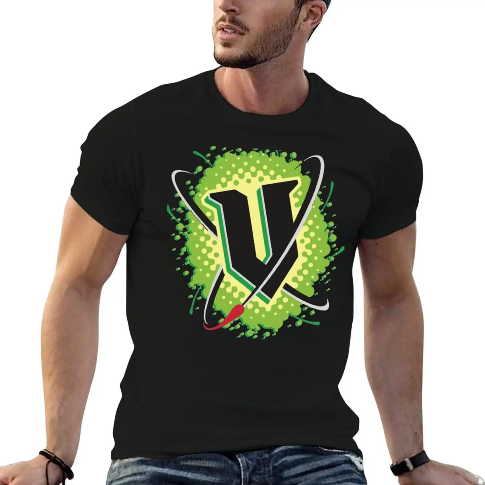 V Energy Logo (Corner) T-Shirt Lightweight Running T-Shirt
