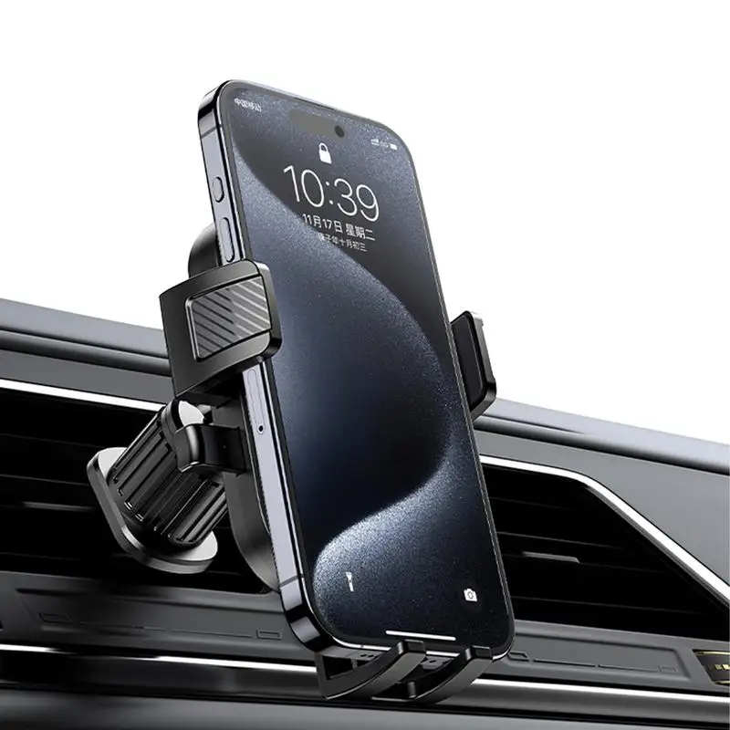 

Phone Holder For Car Vent Mechanical Induction Phone Holder Stand Vent Phone Mount For Car Cell Phone Automobile Accessories For