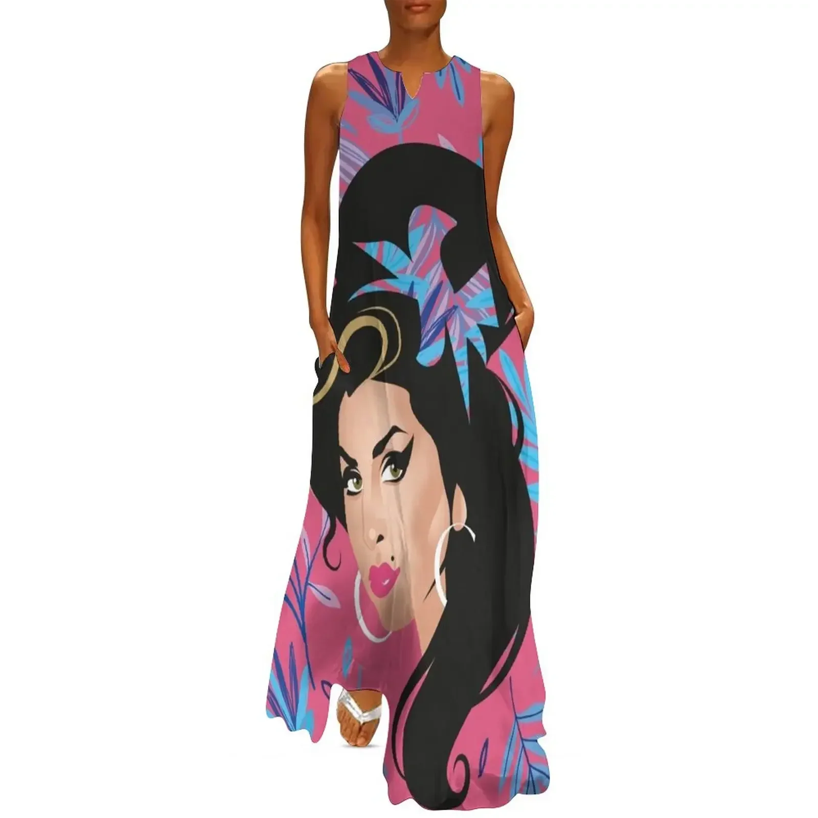 

AW Long Dress evening dress women summer women's suit Casual dresses elegant women's sets Dress