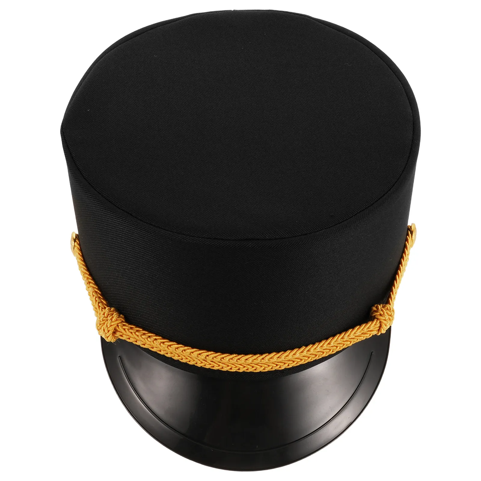 Chapéu de Condutor de Trem de Tecido para Cosplay, Boné de Engenheiro de Trem, Adereços de Fantasia de Condutor, Chapéu de Motorista de Trem, Acessórios de Fantasia Ferroviária