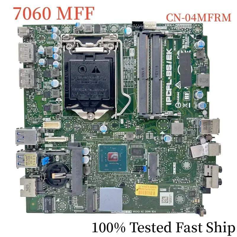 

CN-04MFRM For Dell Optiplex 7060 MFF Motherboard IPCFL-BS/EK 04MFRM 4MFRM LGA 1151 DDR4 Mainboard 100% Tested Fast Ship