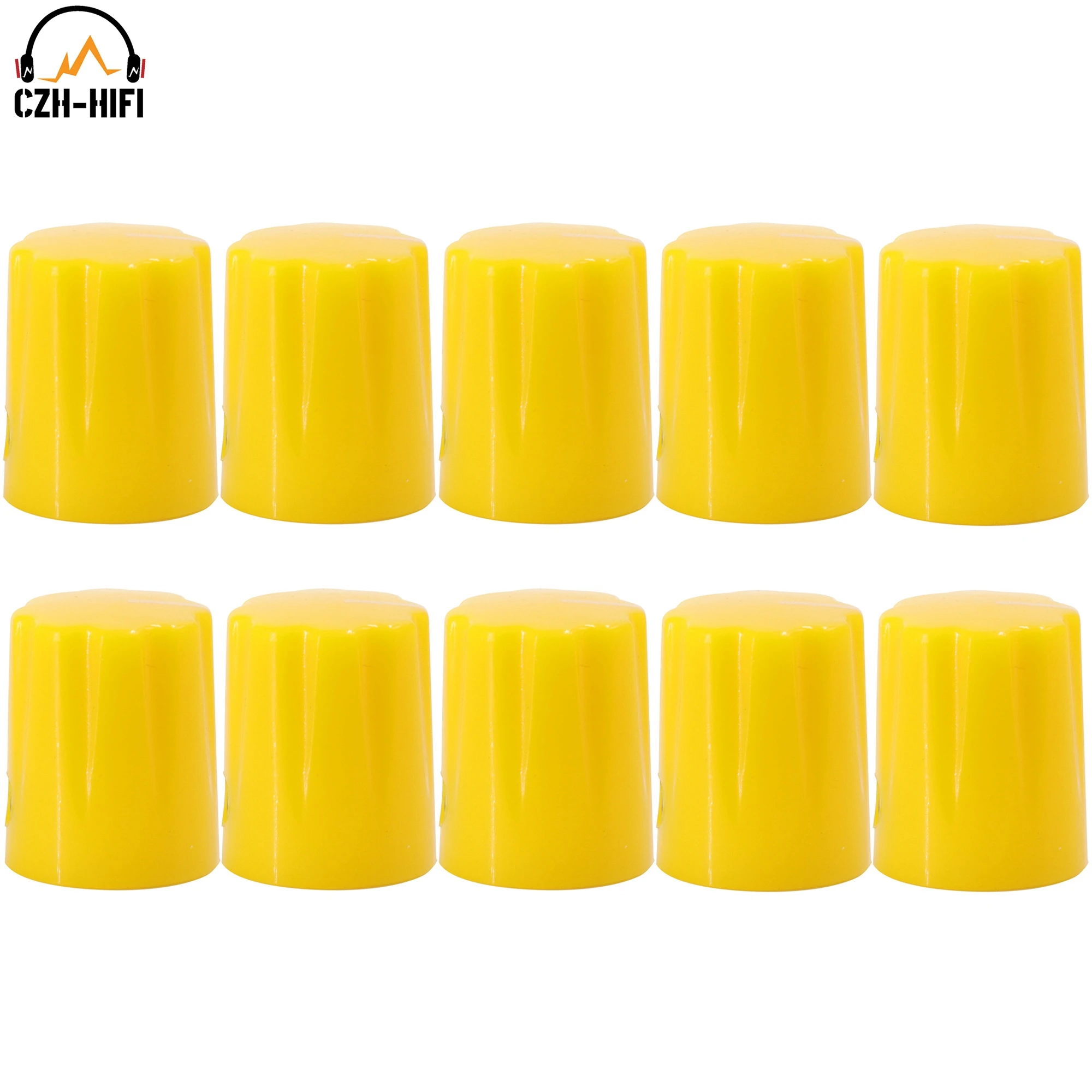 10pcs 13x16mm Plastic Pointer Knob Button Cap For DAVIES 1900H Guitar AMP Effect Pedal Stomp Box DJ Mixer Radio 1/4