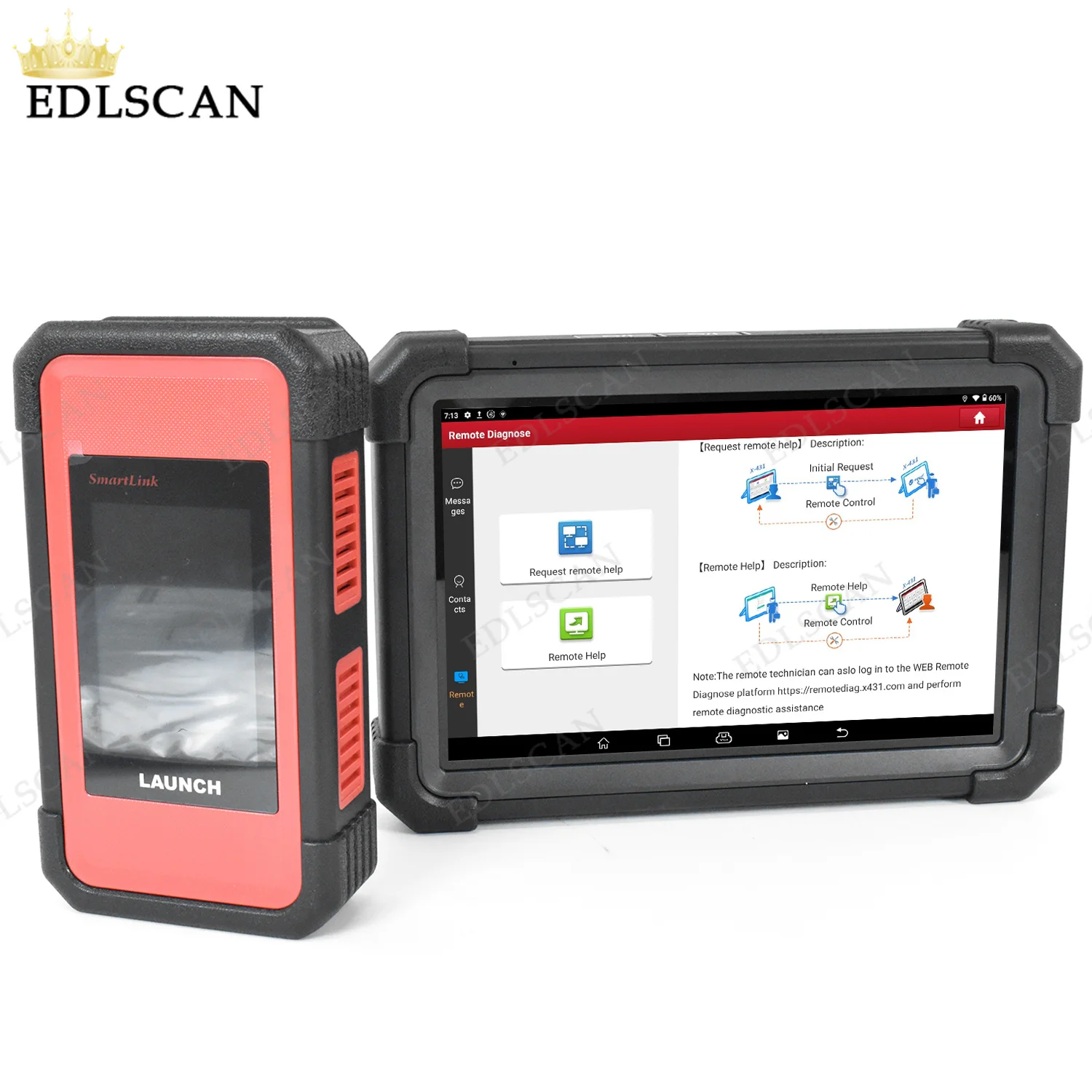 For X-431 LAUNCH ECU Online Programming Car Tools Smartlink Automotive LAUNCH X431 V+SmartLink HD Heavy Duty Scanner Diagnostic
