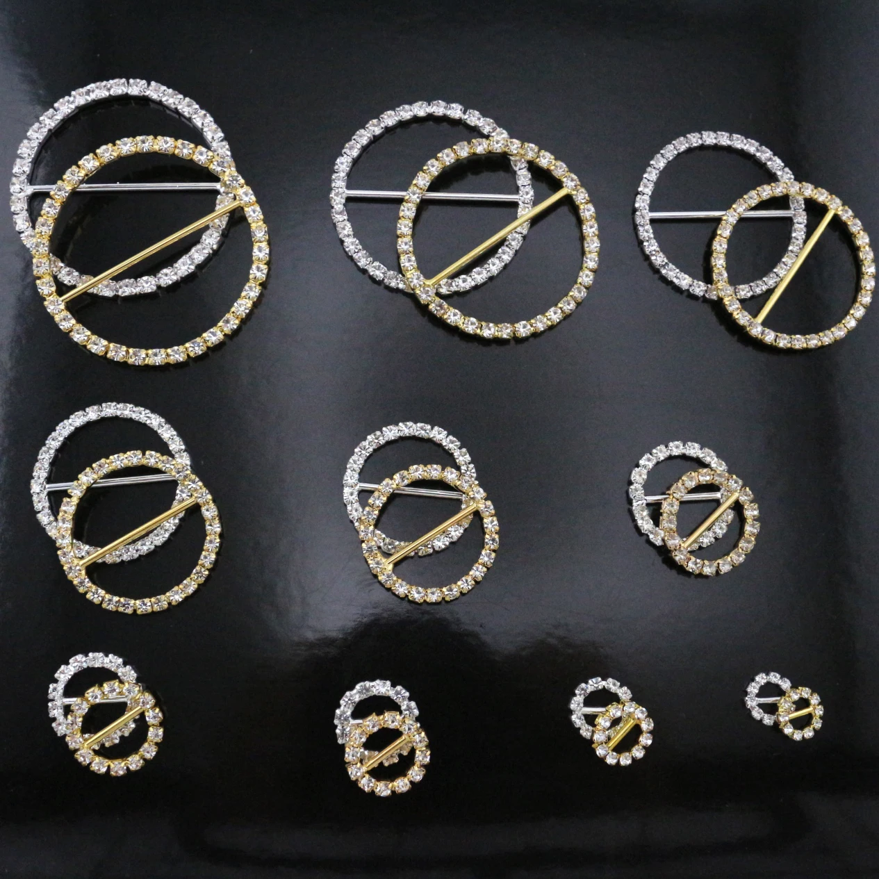 10Pcs Gold/Silver M…