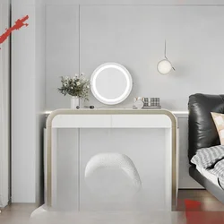 Saddle leather Modern simple small apartment master bedroom dressing table