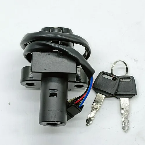 Imagen 2 del producto Cerradura y llave del interruptor de encendido para Honda CBR1100XX Blackbird 1997-98 XLV1000 XL1000V Varadero 99-2000 XLV600 XL600V Transalp 1987-99