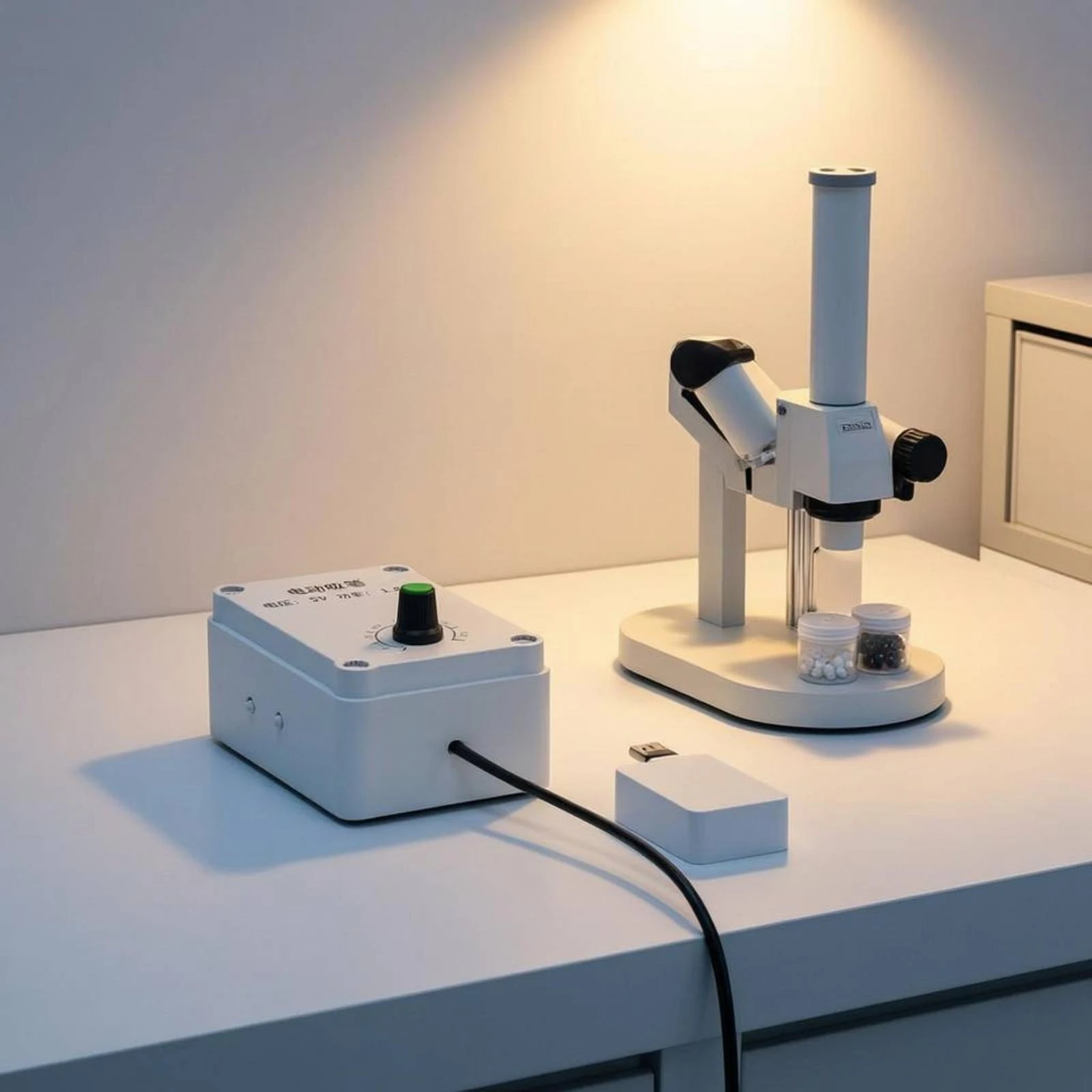 Electric Vacuum Pen Multiple Attachments Included SMT Suction Pen Kit Integrated Circuit Chip Picker Upper Universal Serial Bus