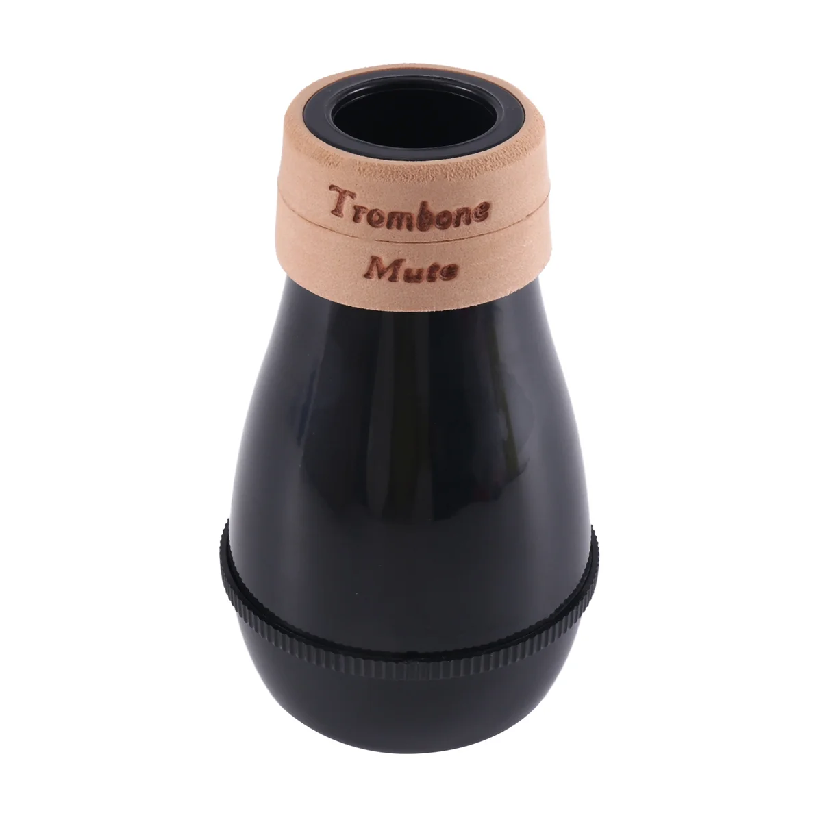 ปฏิบัติ Tenor ทรอมโบน Mute Tenor ทรอมโบน Silencer Semi Enclosed ABS Mute อุปกรณ์เทรนเนอร์เครื่องดนตรีอุปกรณ์เสริม