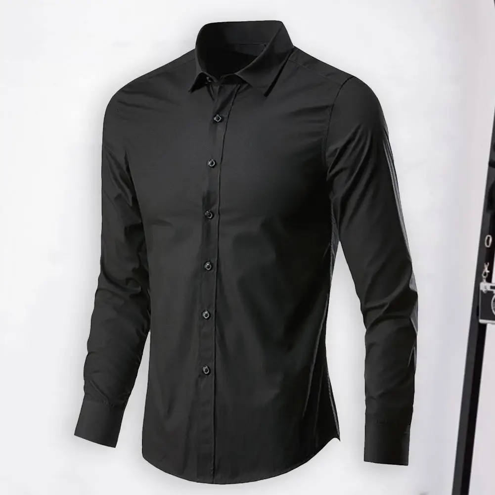 

Autumn Shirt Trendy Casual Lapel Men Spring Shirt Slim Fit Men Shirt